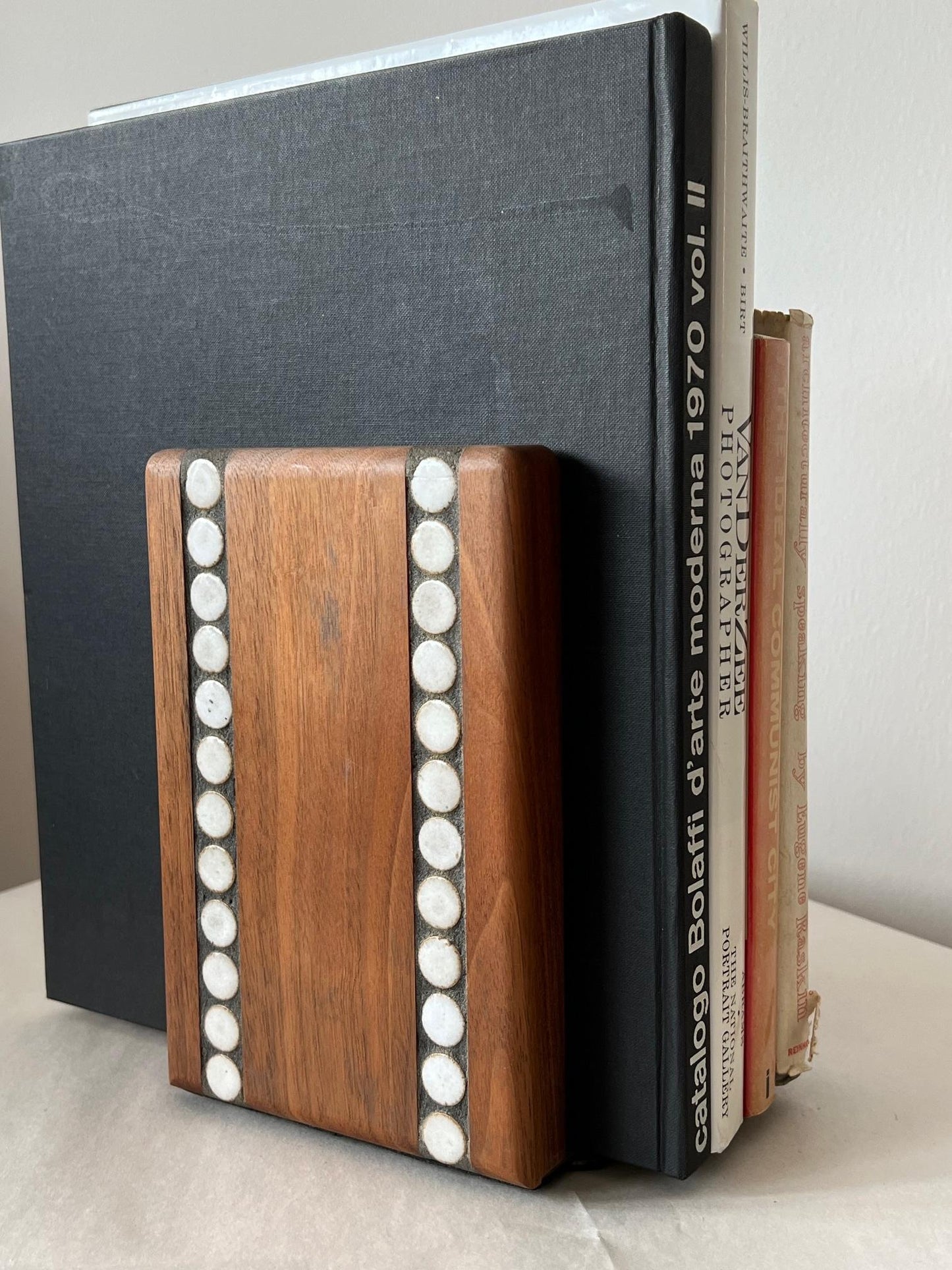 Frisman Vintage Gordon Martz Marshall Studios Ceramic Bookends