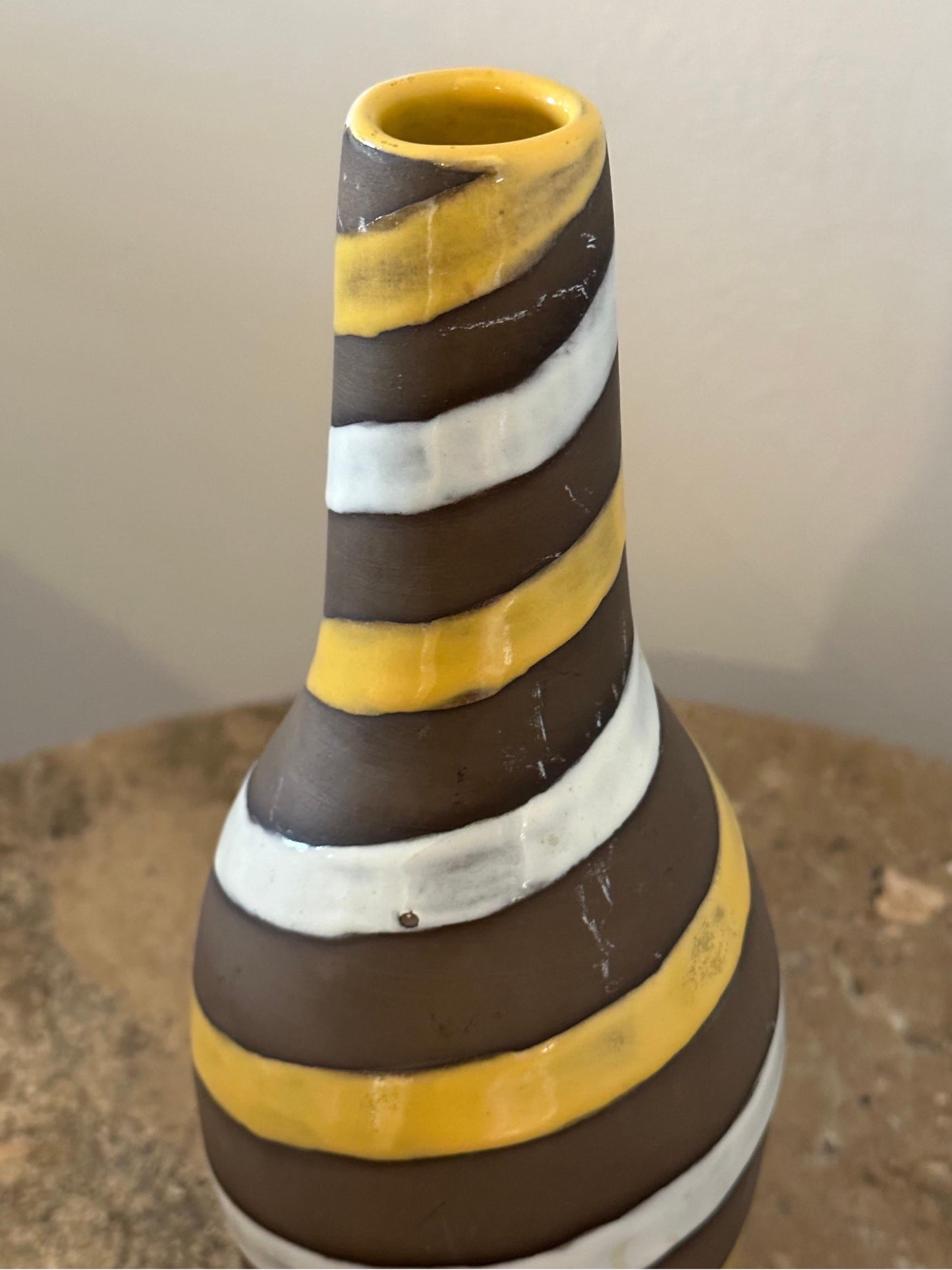 Frisman Vintage Ingrid Atterberg for Upsala-Ekeby "Spiral" Vase