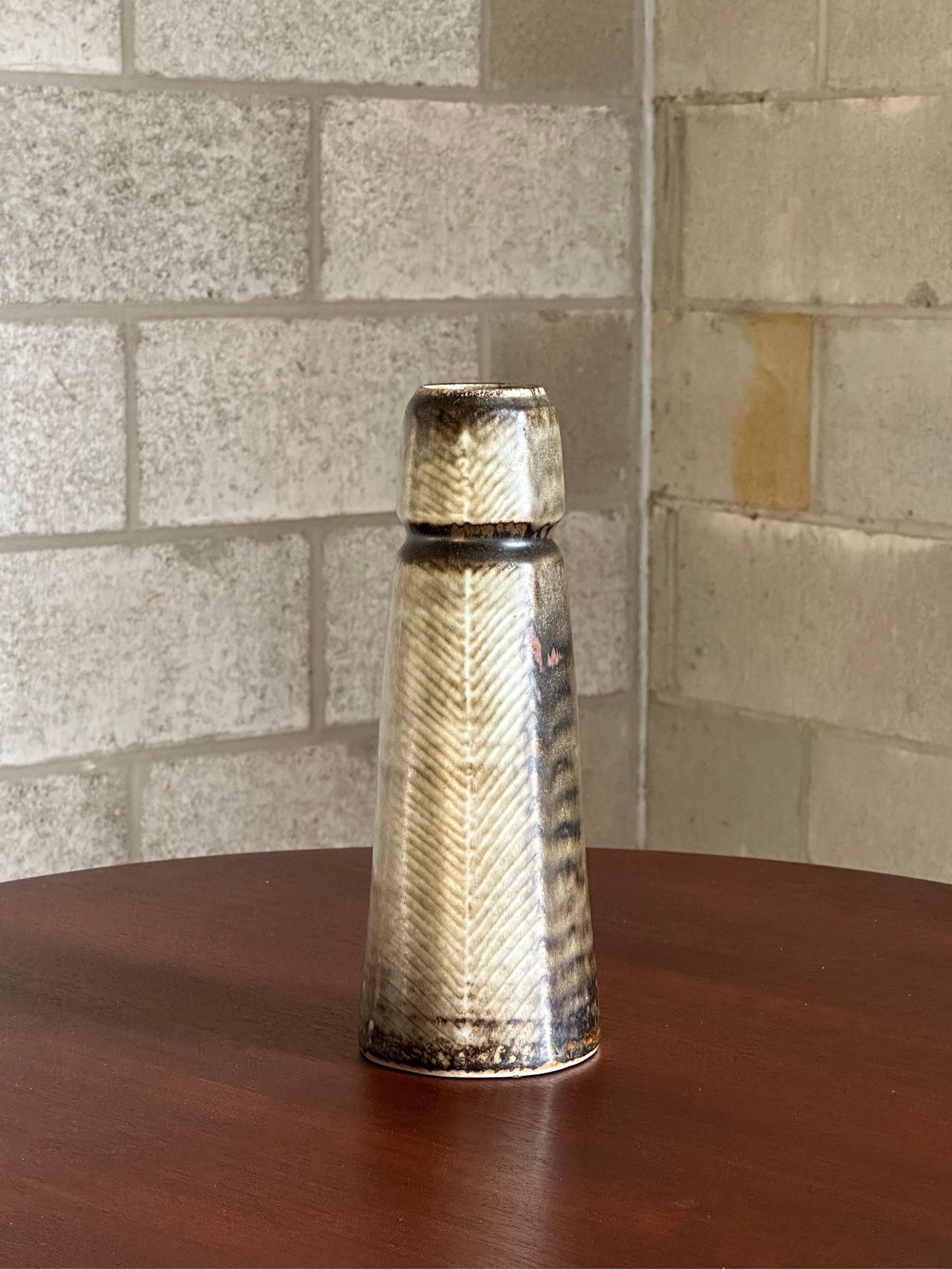 Frisman Vintage Carl-Harry Stålhane Large Stoneware Vase for Rörstrand