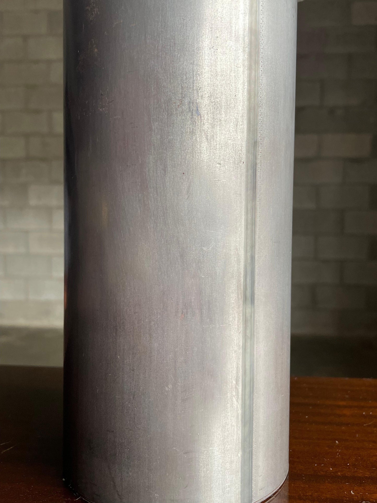 Frisman Vintage American Modernist Industrial Metal Minimalist Table Lamp