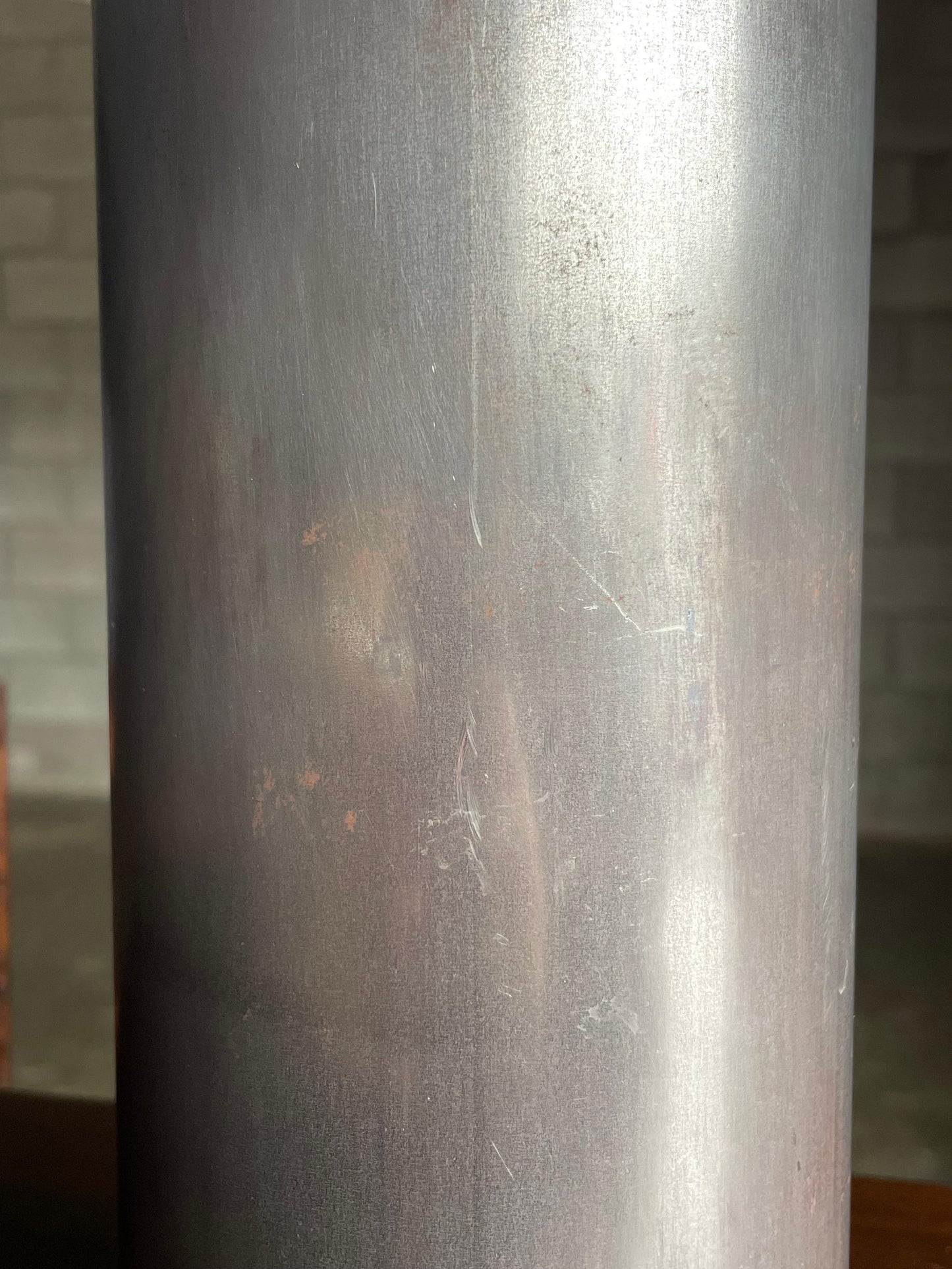 Frisman Vintage American Modernist Industrial Metal Minimalist Table Lamp