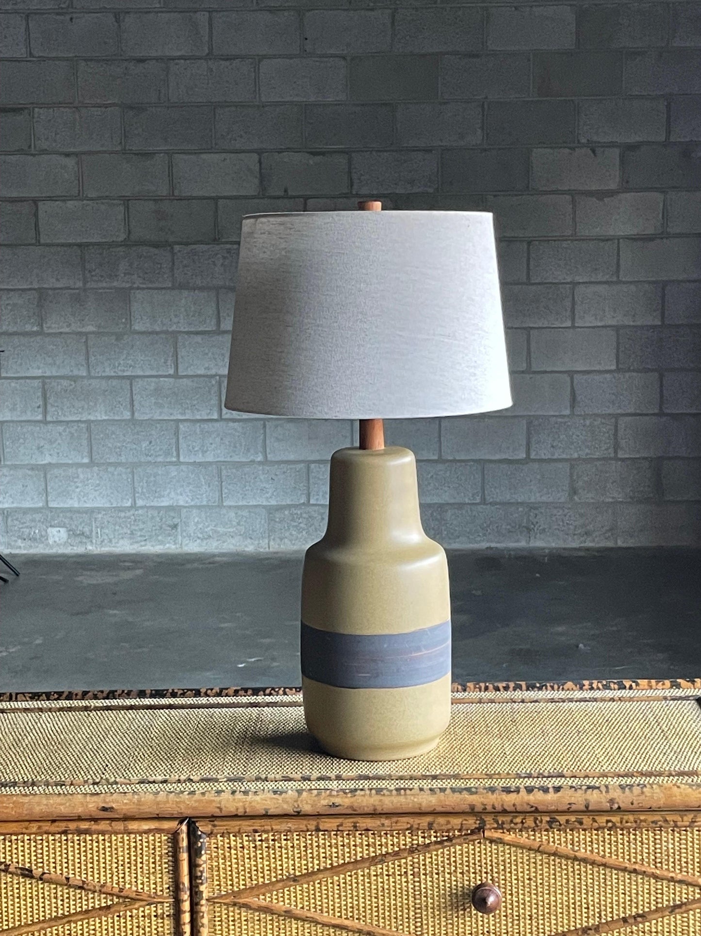 Frisman Vintage Jane and Gordon Martz Large Ceramic Table Lamp