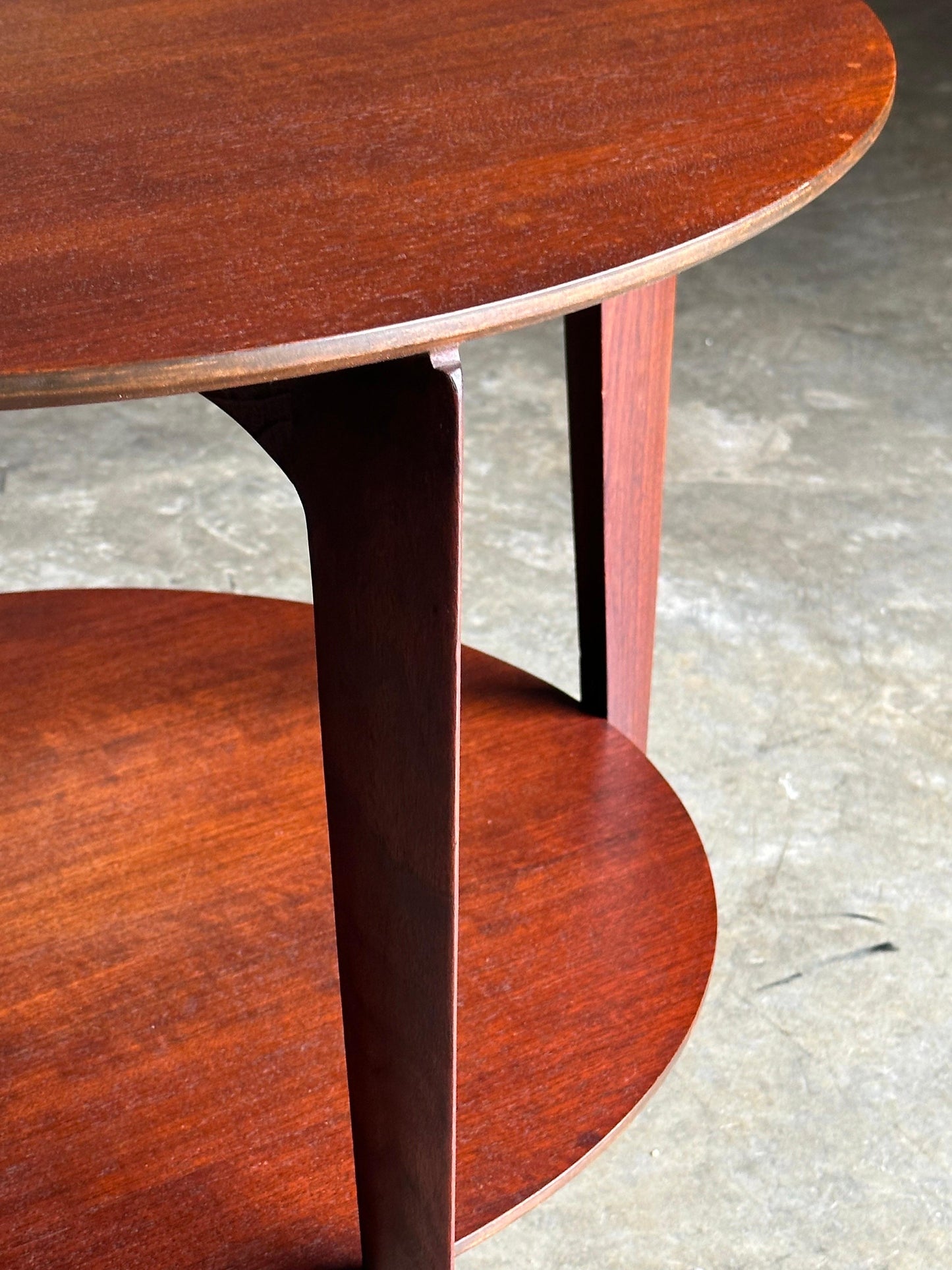 Frisman Vintage Gio Ponti Tiered Occasional Table for Singer and Sons