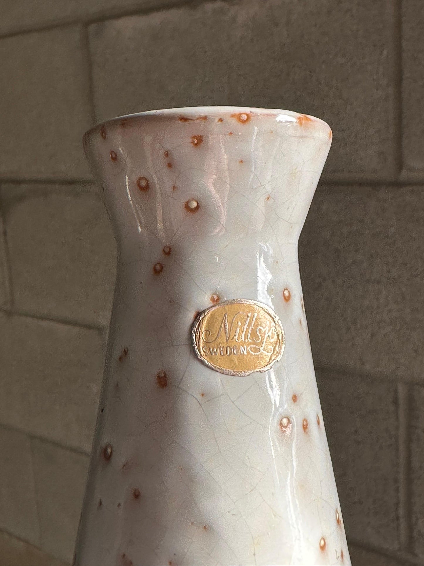 Frisman Vintage Jerk Werkmäster for Nittsjö Vase