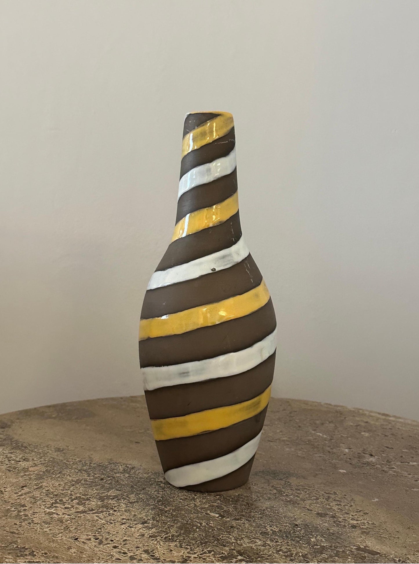 Frisman Vintage Ingrid Atterberg for Upsala-Ekeby "Spiral" Vase