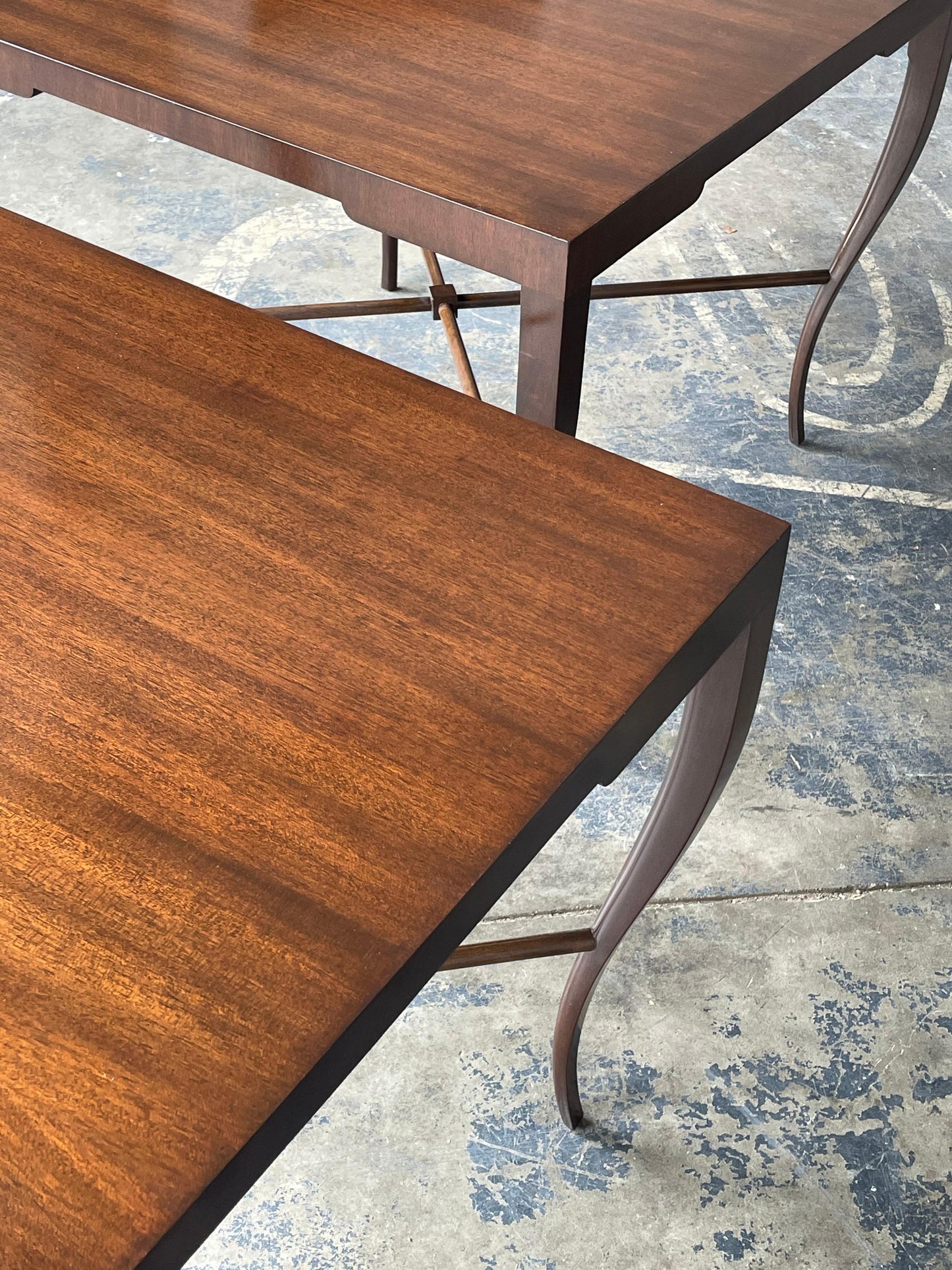 Frisman Vintage Tommi Parzinger Large Scale End Tables