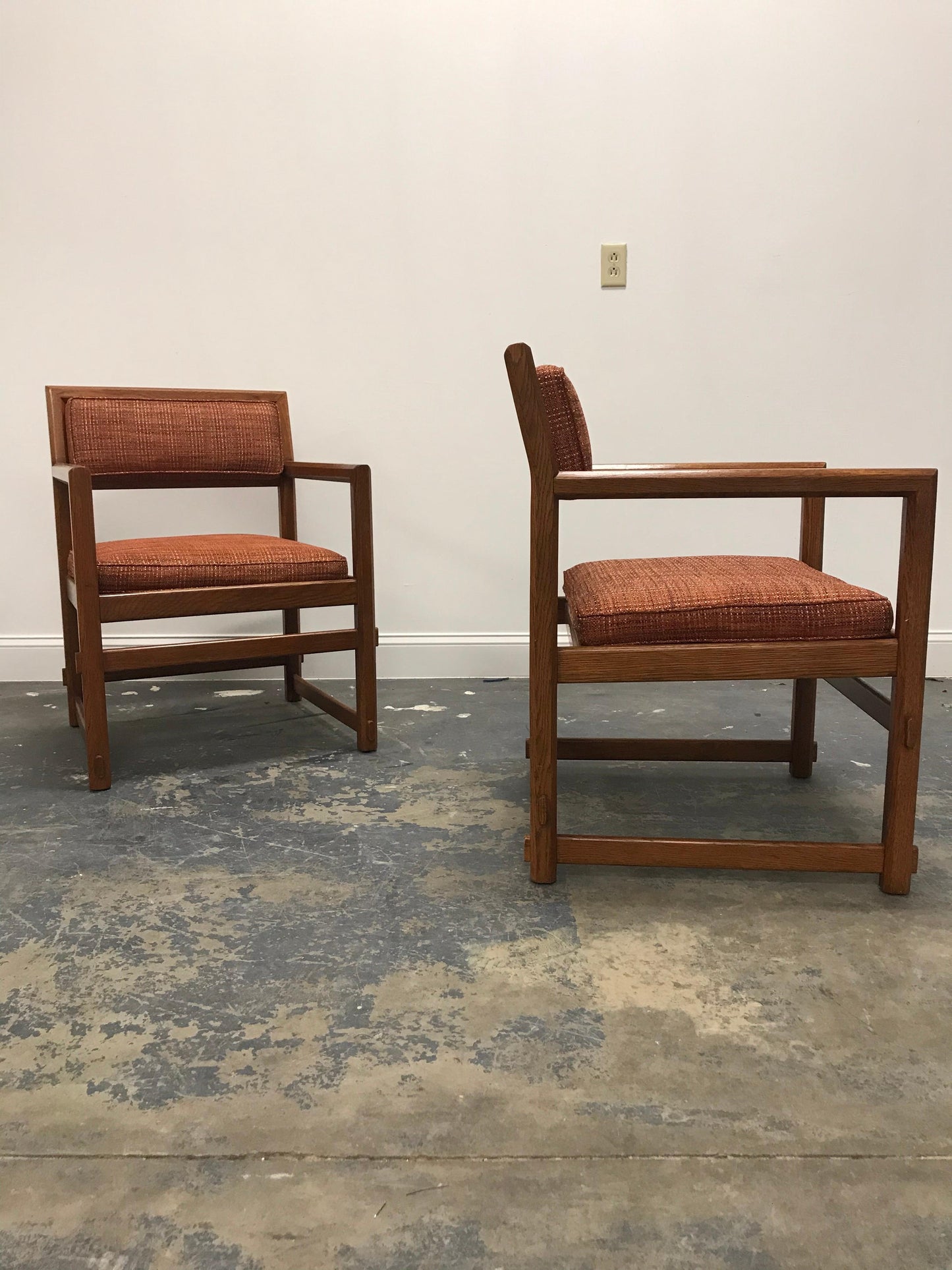 Frisman Vintage Edward Wormley for Dunbar Club Chairs