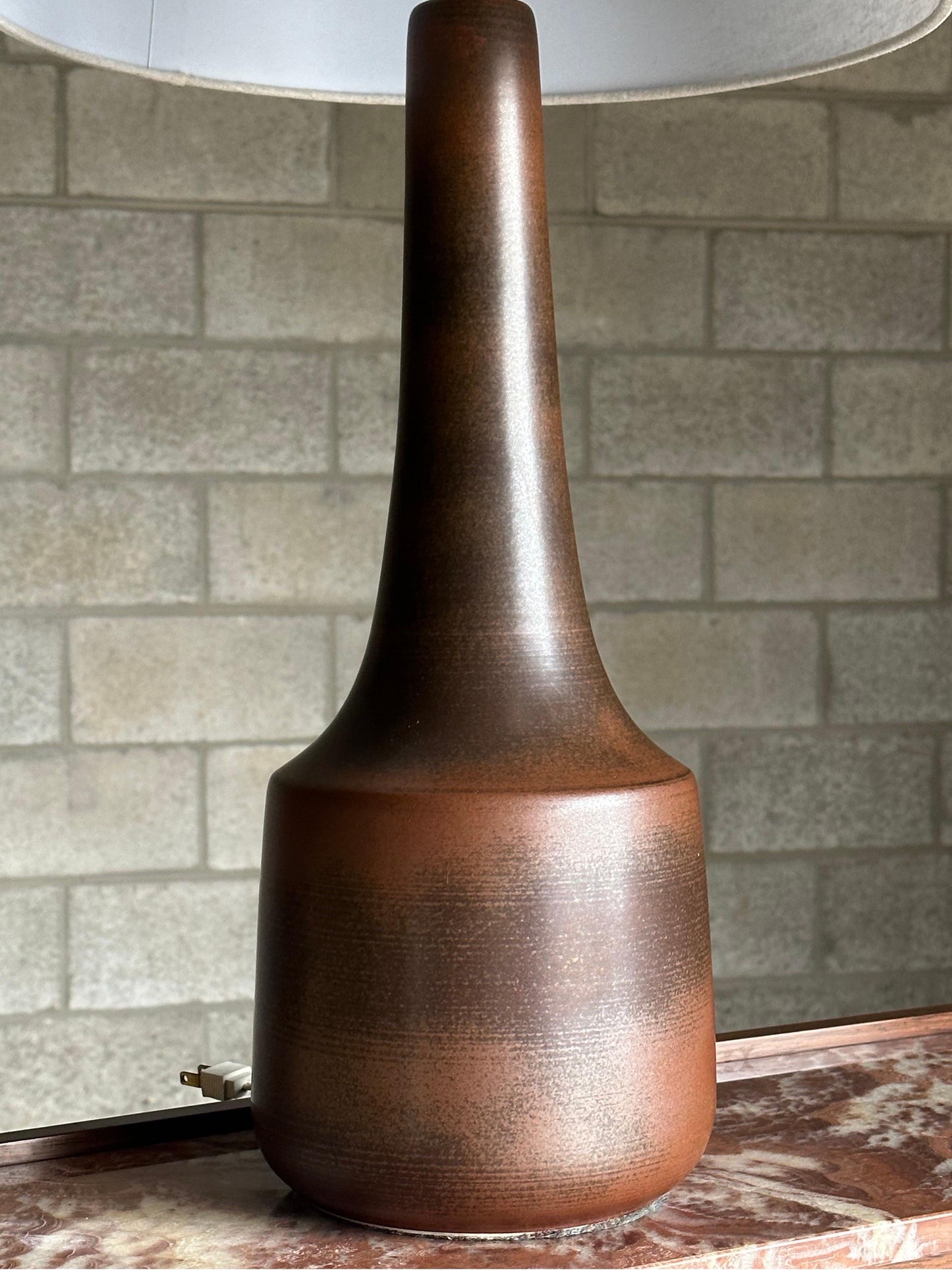 Frisman Vintage Lotte and Gunnar Bostlund Monumental Table Lamp