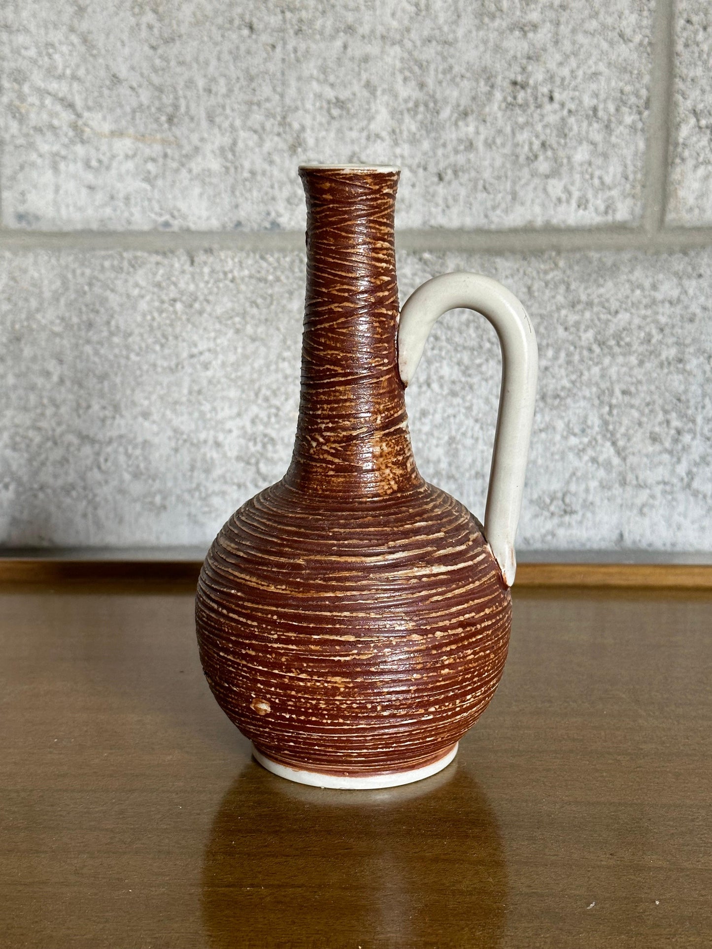 Frisman Vintage 1950s Andersson & Johansson Pitcher Vase for Höganäs Keramik, Sweden
