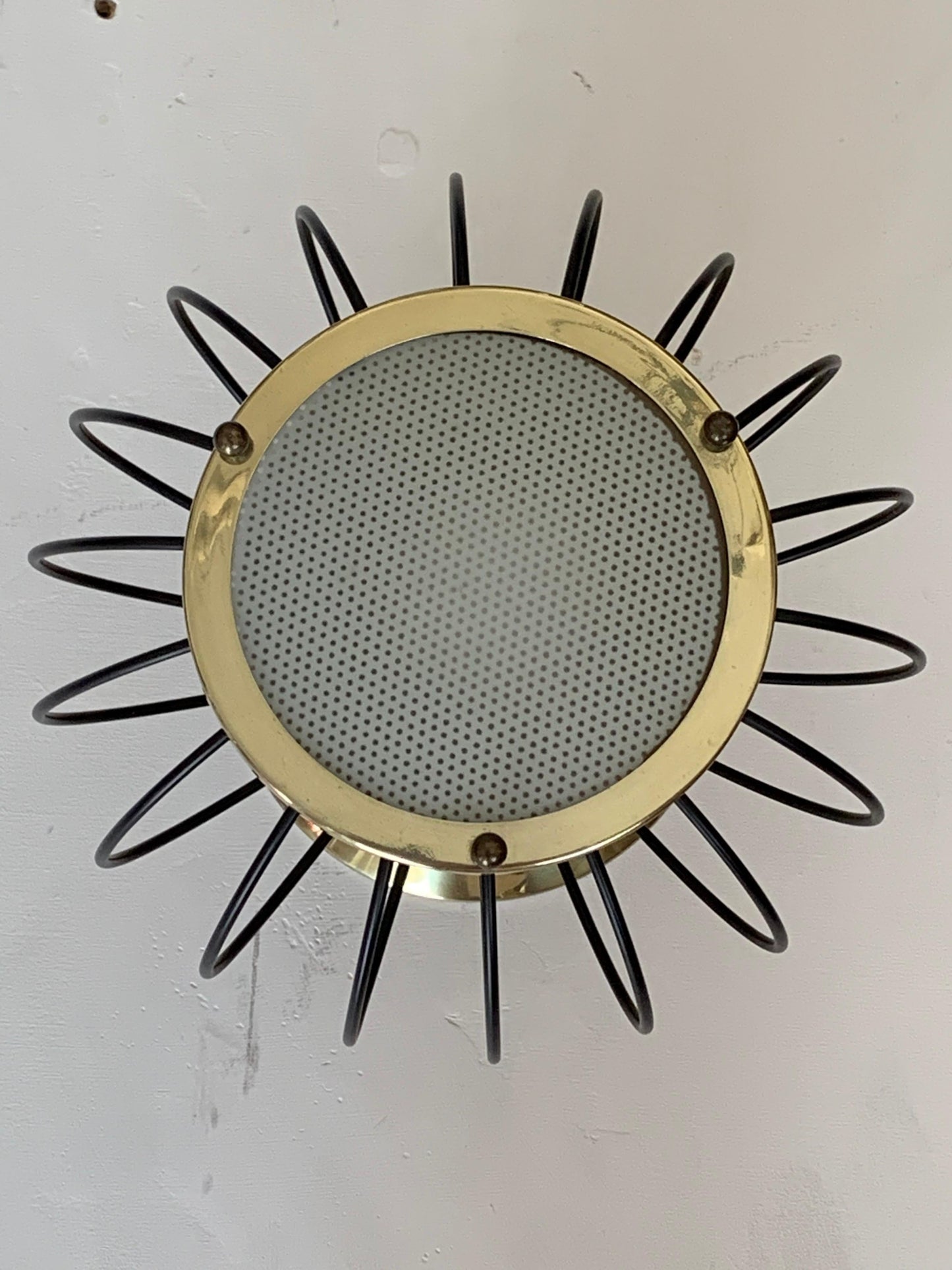 Frisman Vintage A Petite Lightolier Pendant Chandelier