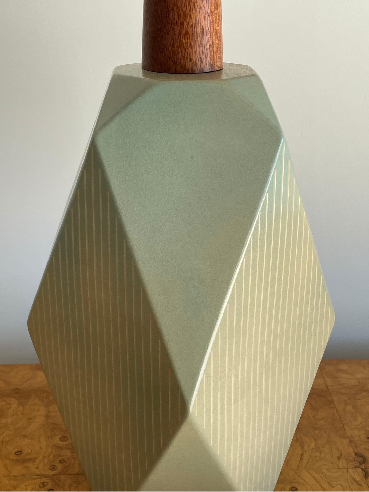 Frisman Vintage Geometric Table Lamp by Jane and Gordon Martz