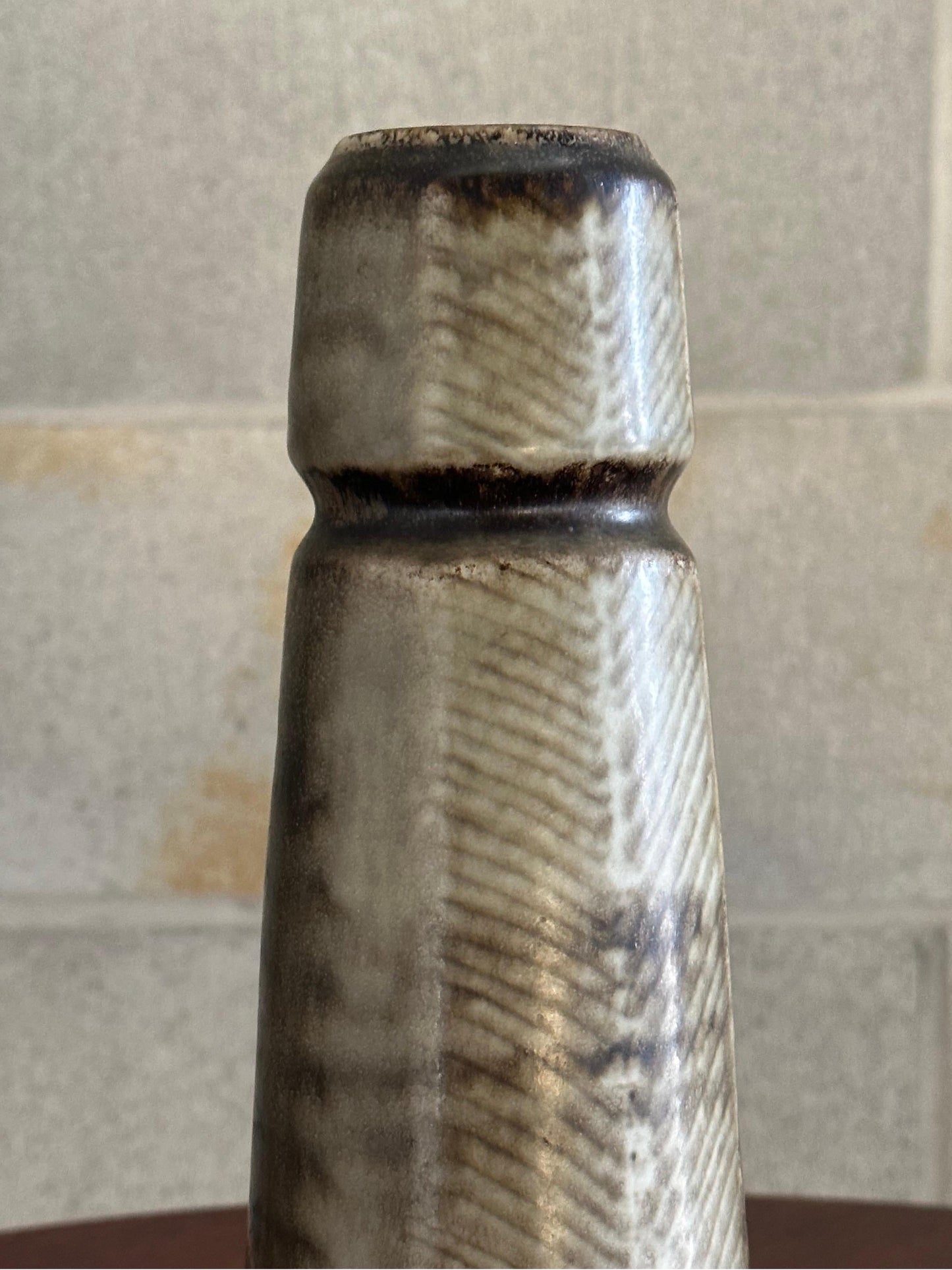 Frisman Vintage Carl-Harry Stålhane Large Stoneware Vase for Rörstrand