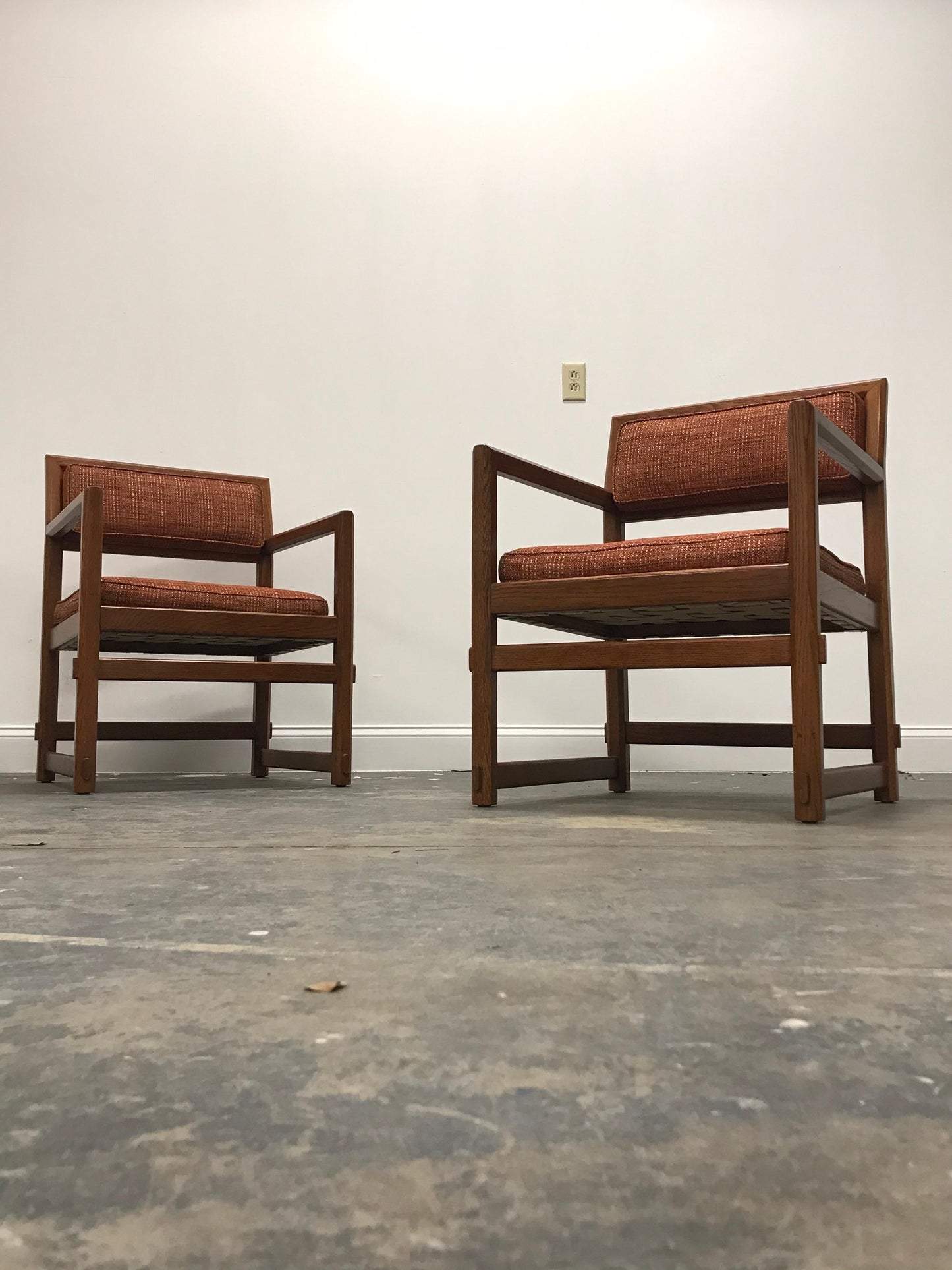 Frisman Vintage Edward Wormley for Dunbar Club Chairs