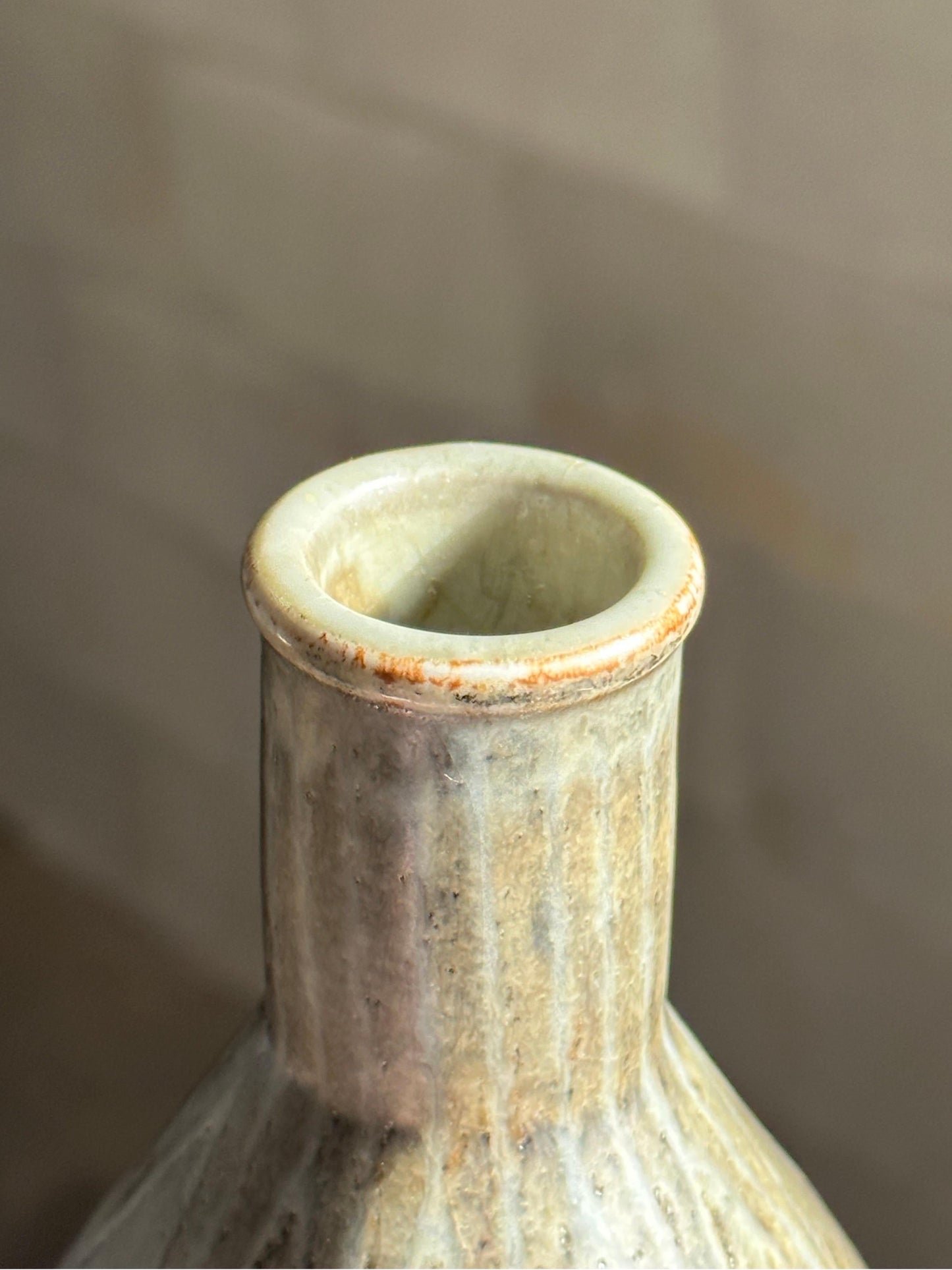 Frisman Vintage Carl-Harry Stålhane Stoneware Vase for Rörstrand