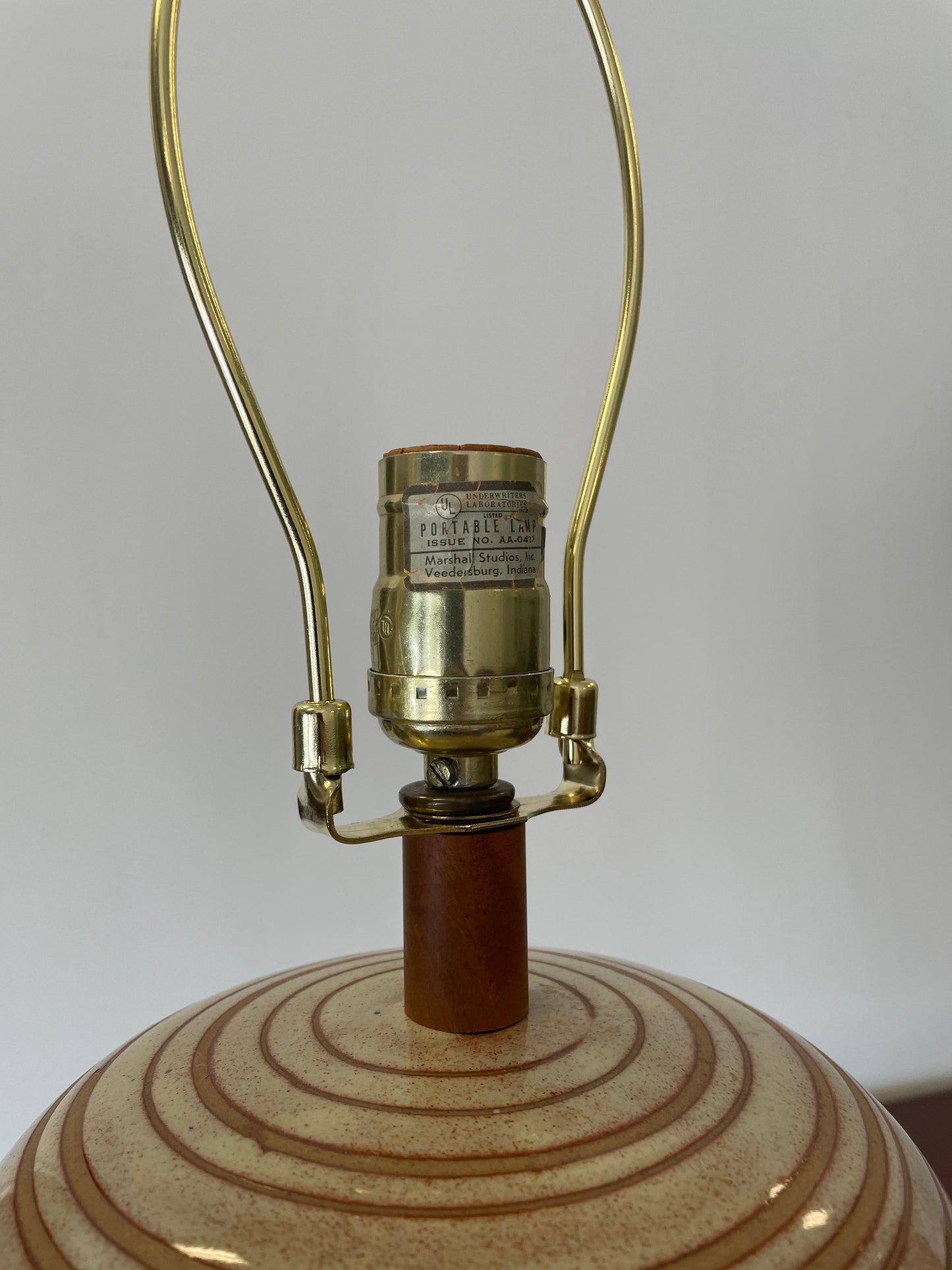 Frisman Vintage Martz Lamp by Jane and Gordon Martz, Ceramic