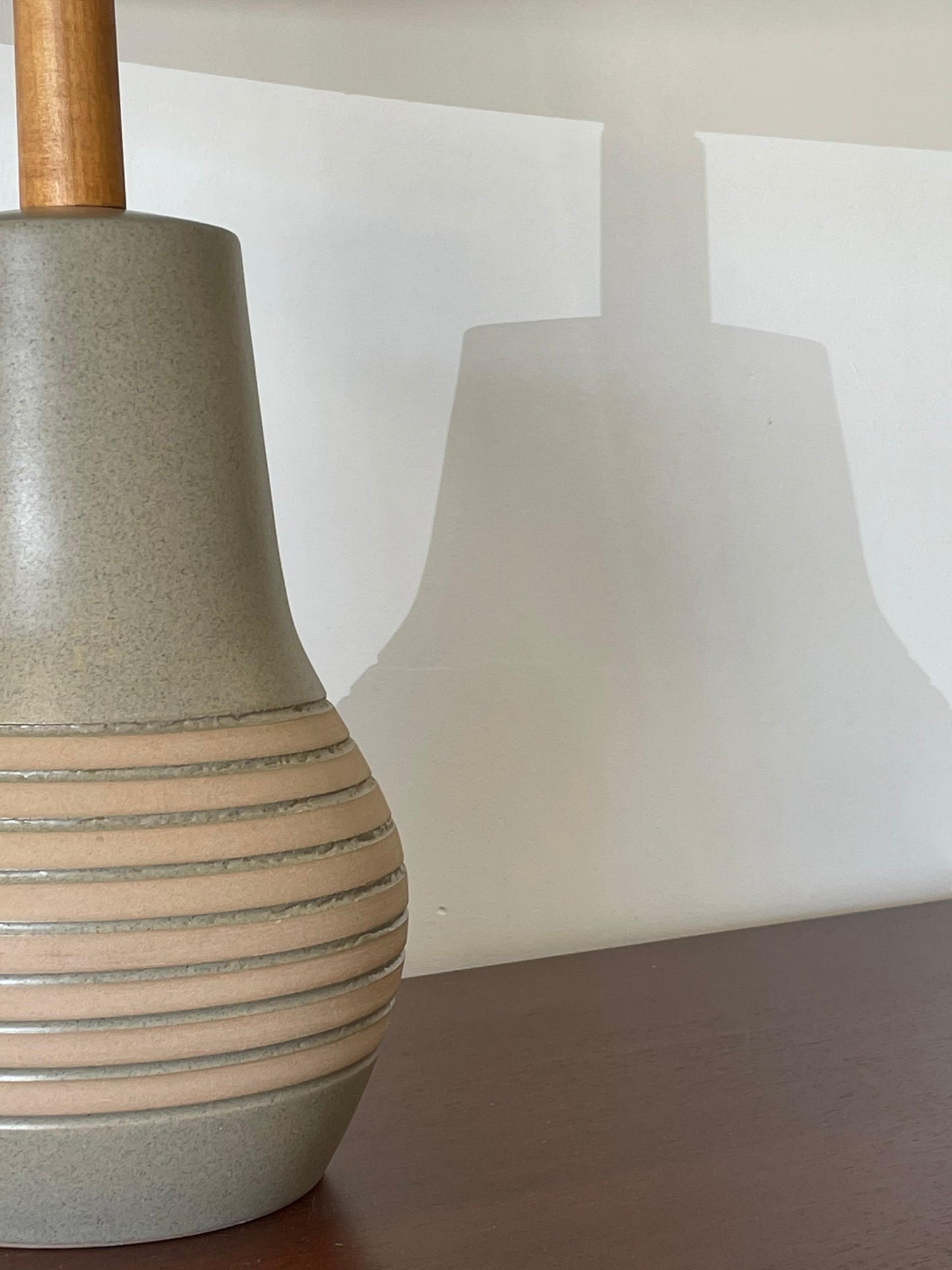Frisman Vintage Jane and Gordon Martz Lamp, Ceramic