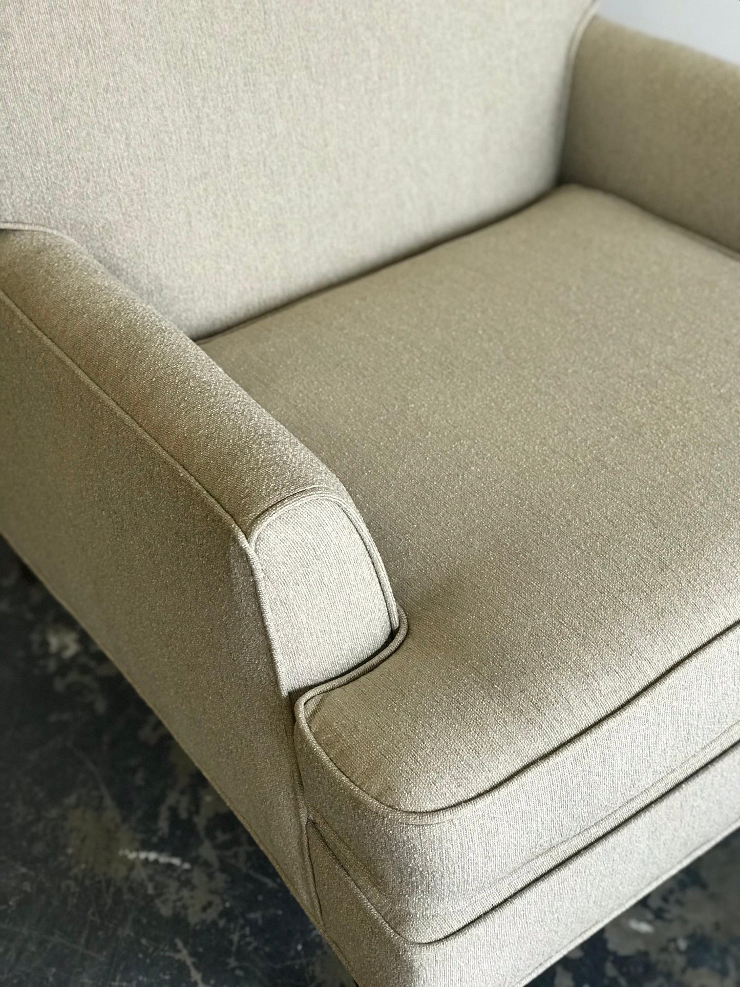 Frisman Vintage Lounge Chair, Bertha Schaefer for M. Singer and Sons, 1950s, Mahogany