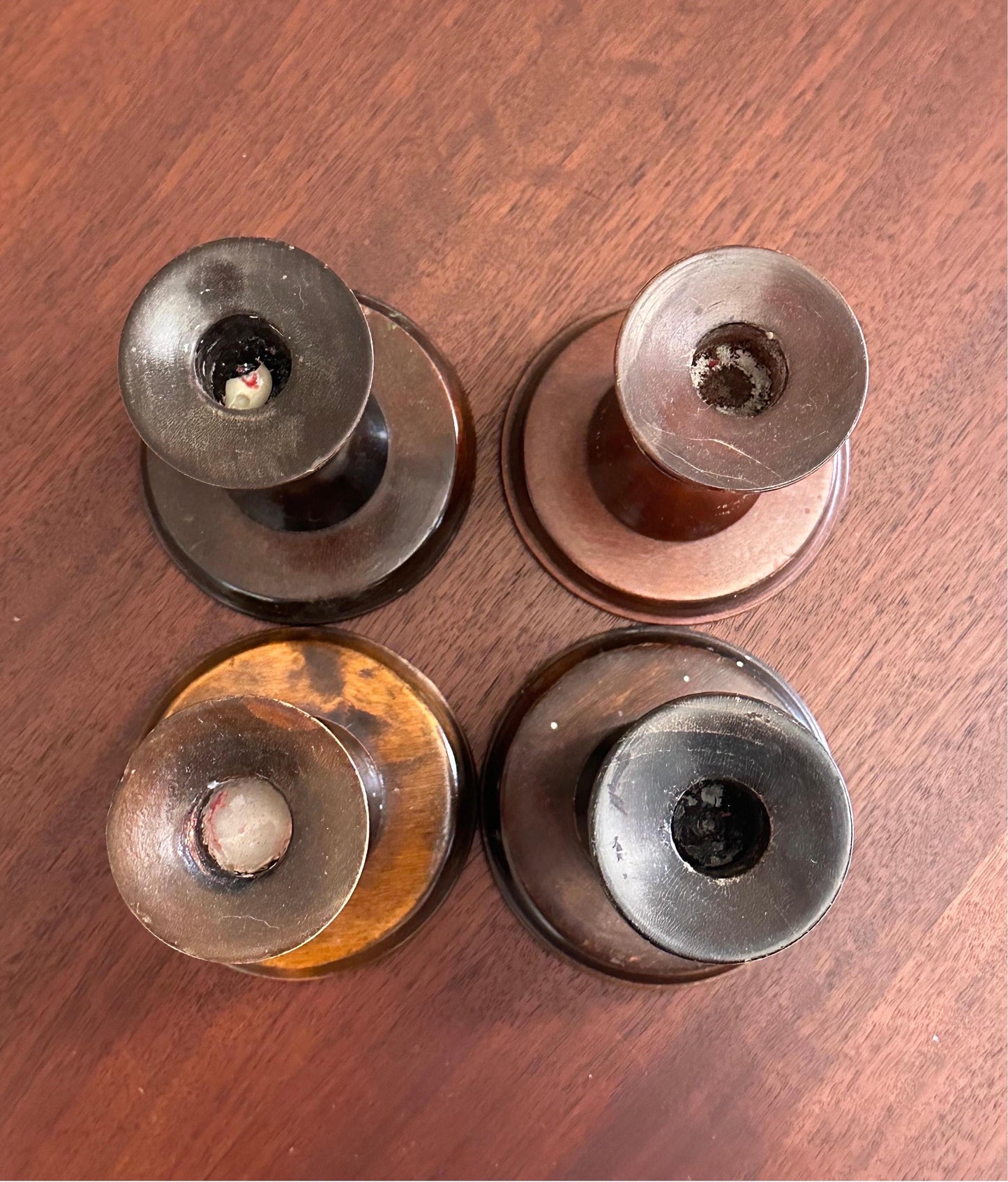 Frisman Vintage Carl Malmsten Candle Holders- Set of Four, Sweden, 1960s