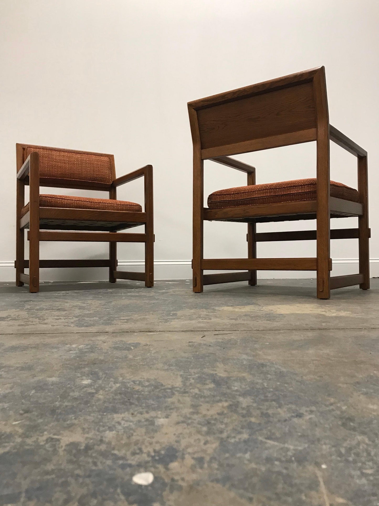 Frisman Vintage Edward Wormley for Dunbar Club Chairs