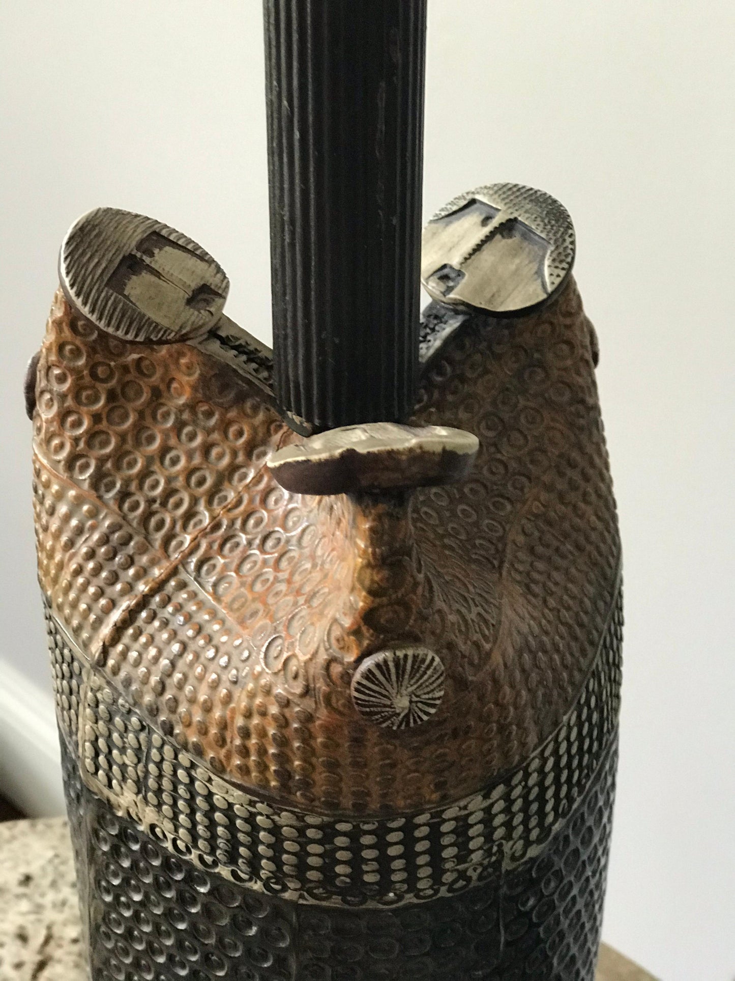 Frisman Vintage Exceptional Ceramic Lamp by Bengt Berglund for Gustavsberg