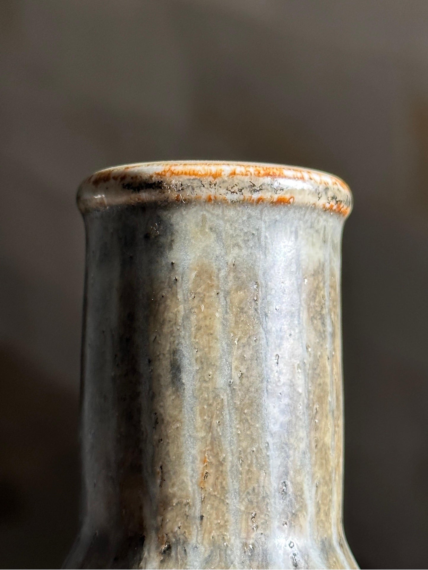 Frisman Vintage Carl-Harry Stålhane Stoneware Vase for Rörstrand