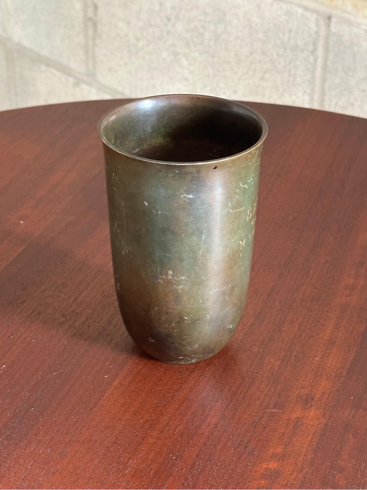 Frisman Vintage GAB Sweden Bronze Vase, 1940s