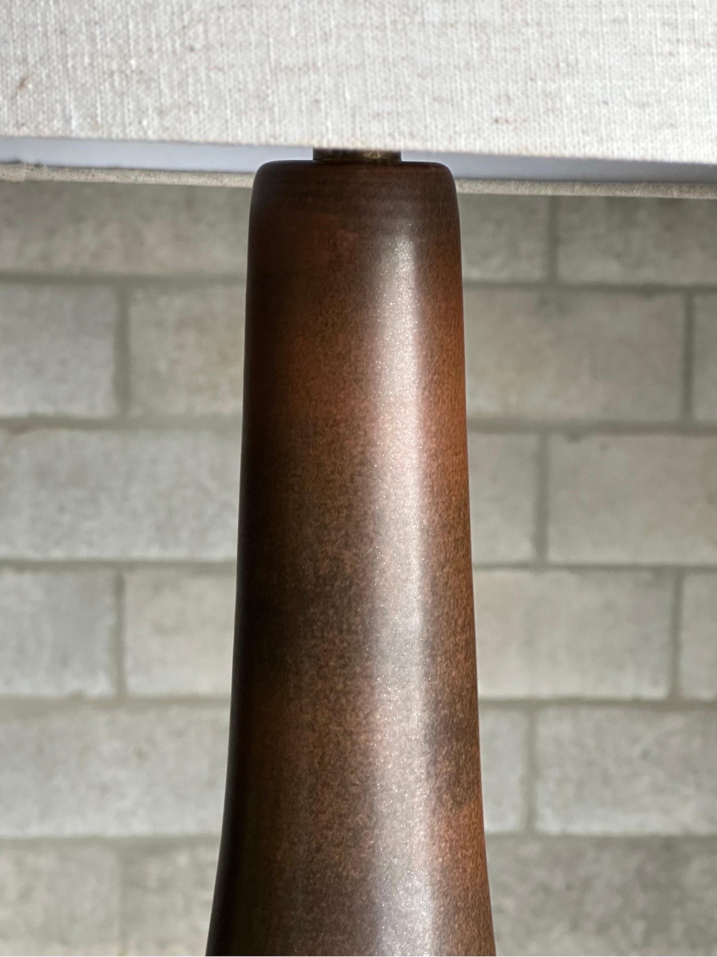 Frisman Vintage Lotte and Gunnar Bostlund Monumental Table Lamp