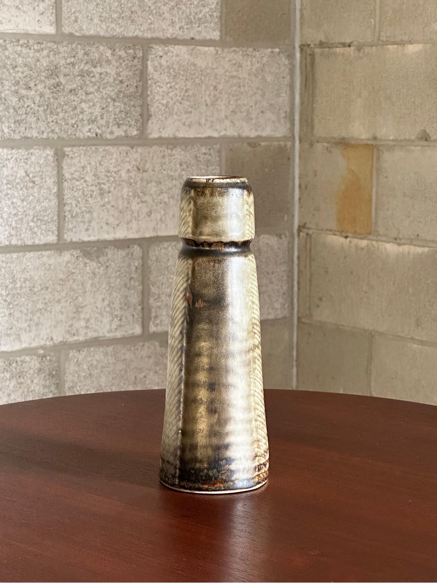Frisman Vintage Carl-Harry Stålhane Large Stoneware Vase for Rörstrand