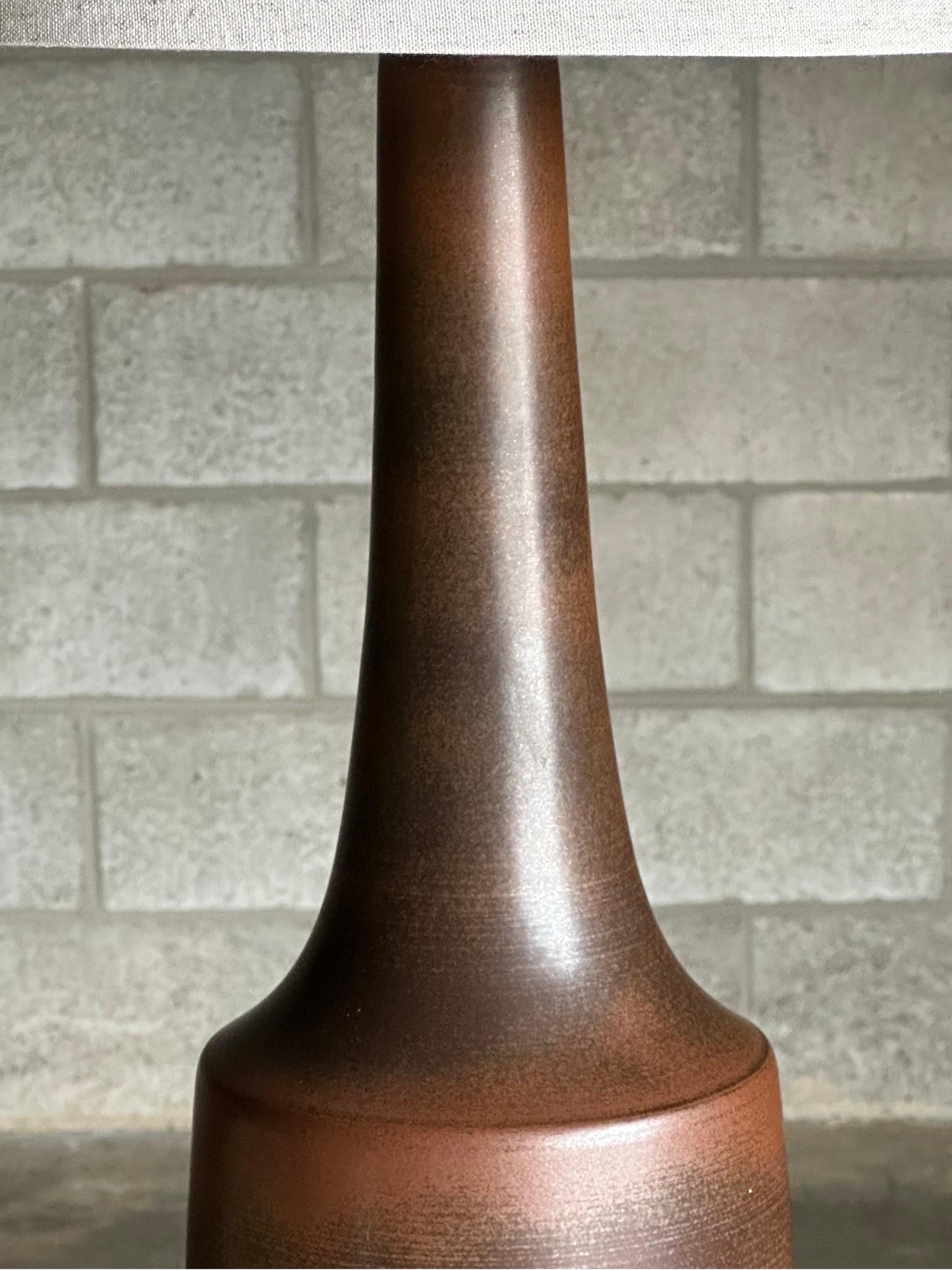 Frisman Vintage Lotte and Gunnar Bostlund Monumental Table Lamp