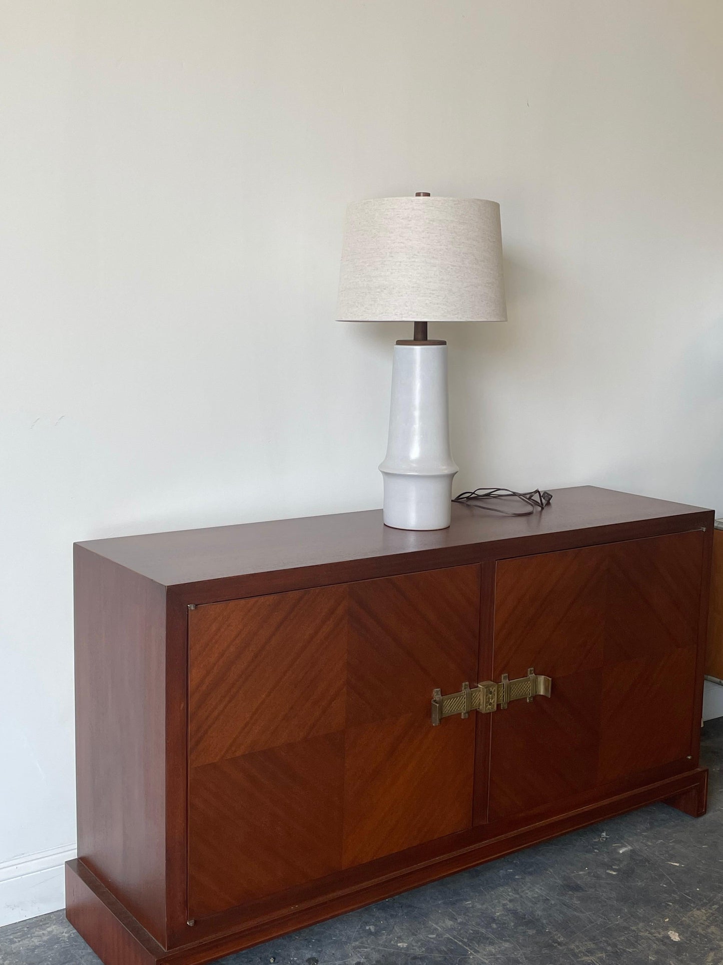 Frisman Vintage Tall Ceramic Table Lamp by Jane and Gordon Martz