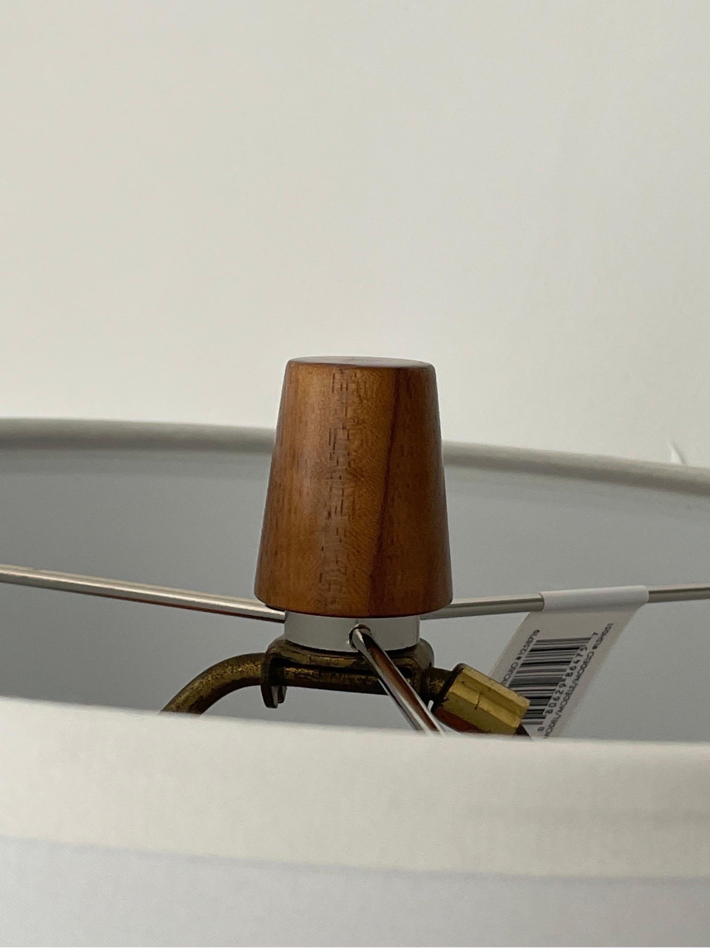 Frisman Vintage Martz Table Lamp by Jane and Gordon Martz, Robins Egg Blue