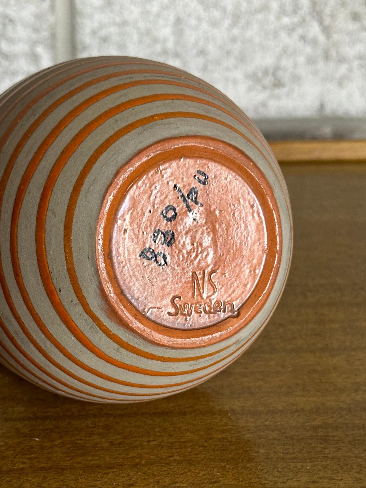 Frisman Vintage 1940s Rare Erik Mornils for Nittsjö Vase