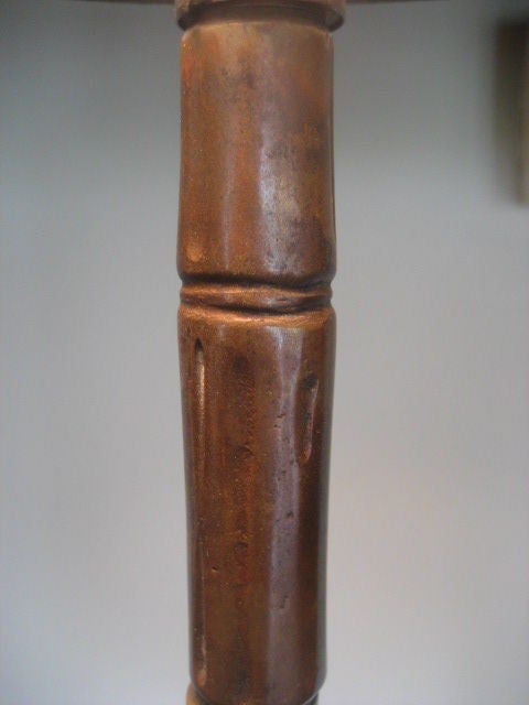 Frisman Vintage A Faux Bamboo Floor Lamp by Bagues