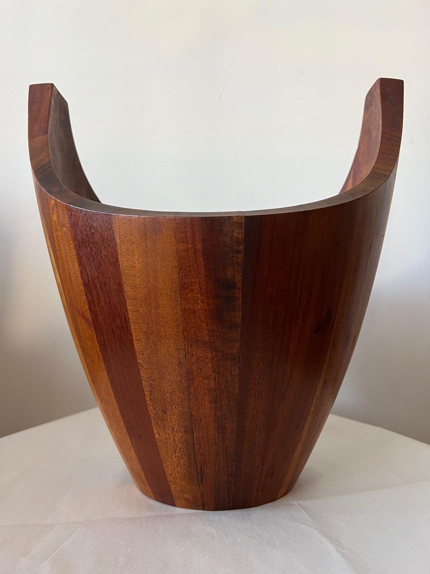 Frisman Vintage Unusual Teak Salad Bowl by Jens Quistgaard, Denmark