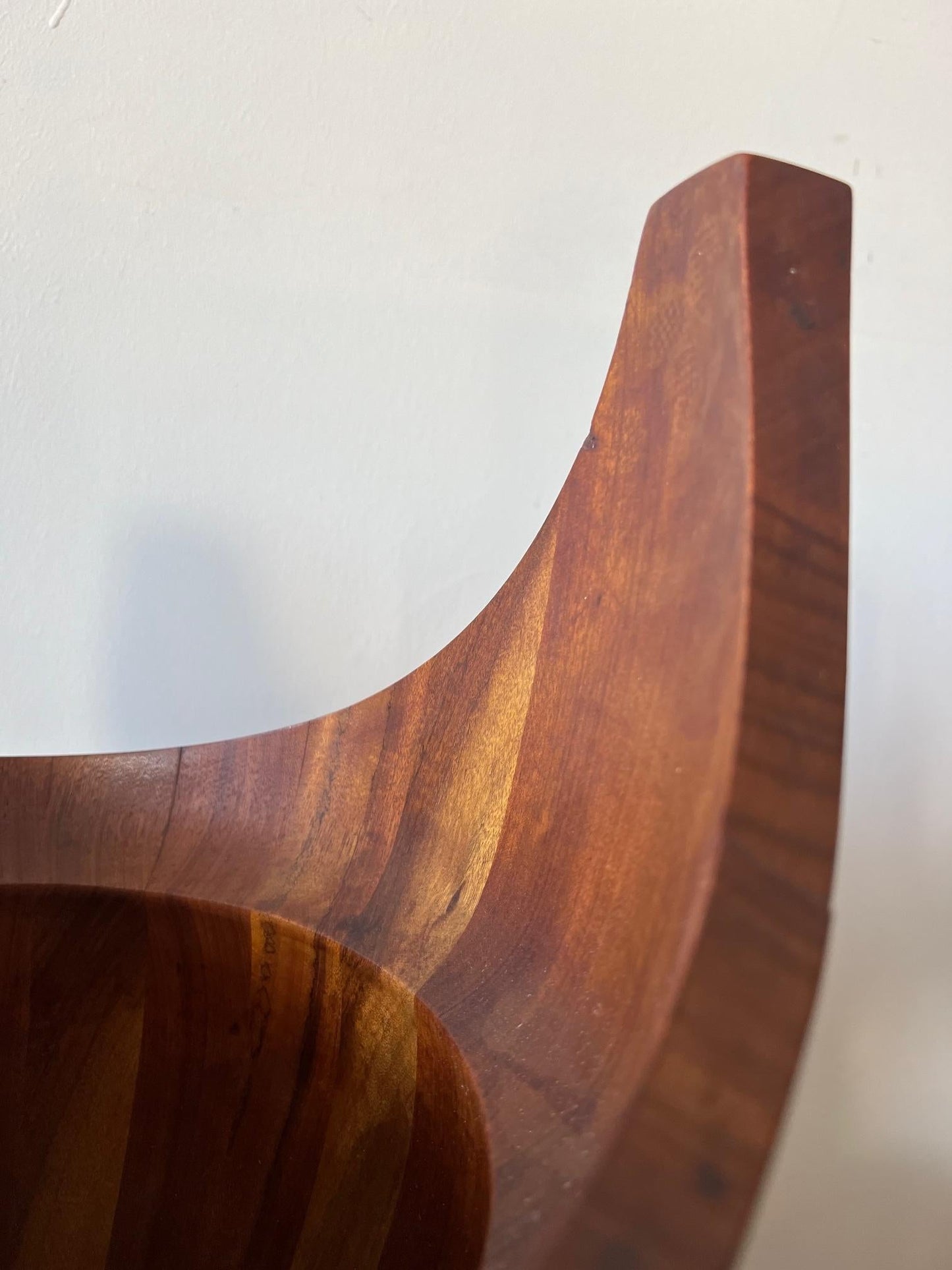 Frisman Vintage Unusual Teak Salad Bowl by Jens Quistgaard, Denmark