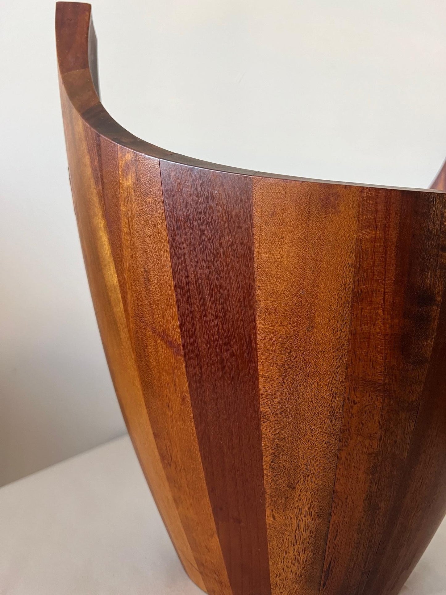 Frisman Vintage Unusual Teak Salad Bowl by Jens Quistgaard, Denmark
