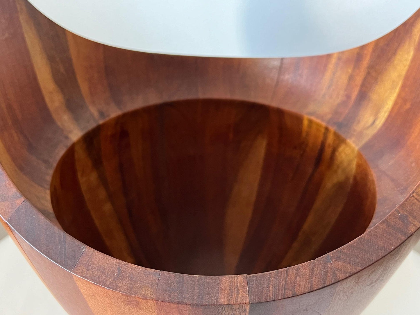 Frisman Vintage Unusual Teak Salad Bowl by Jens Quistgaard, Denmark