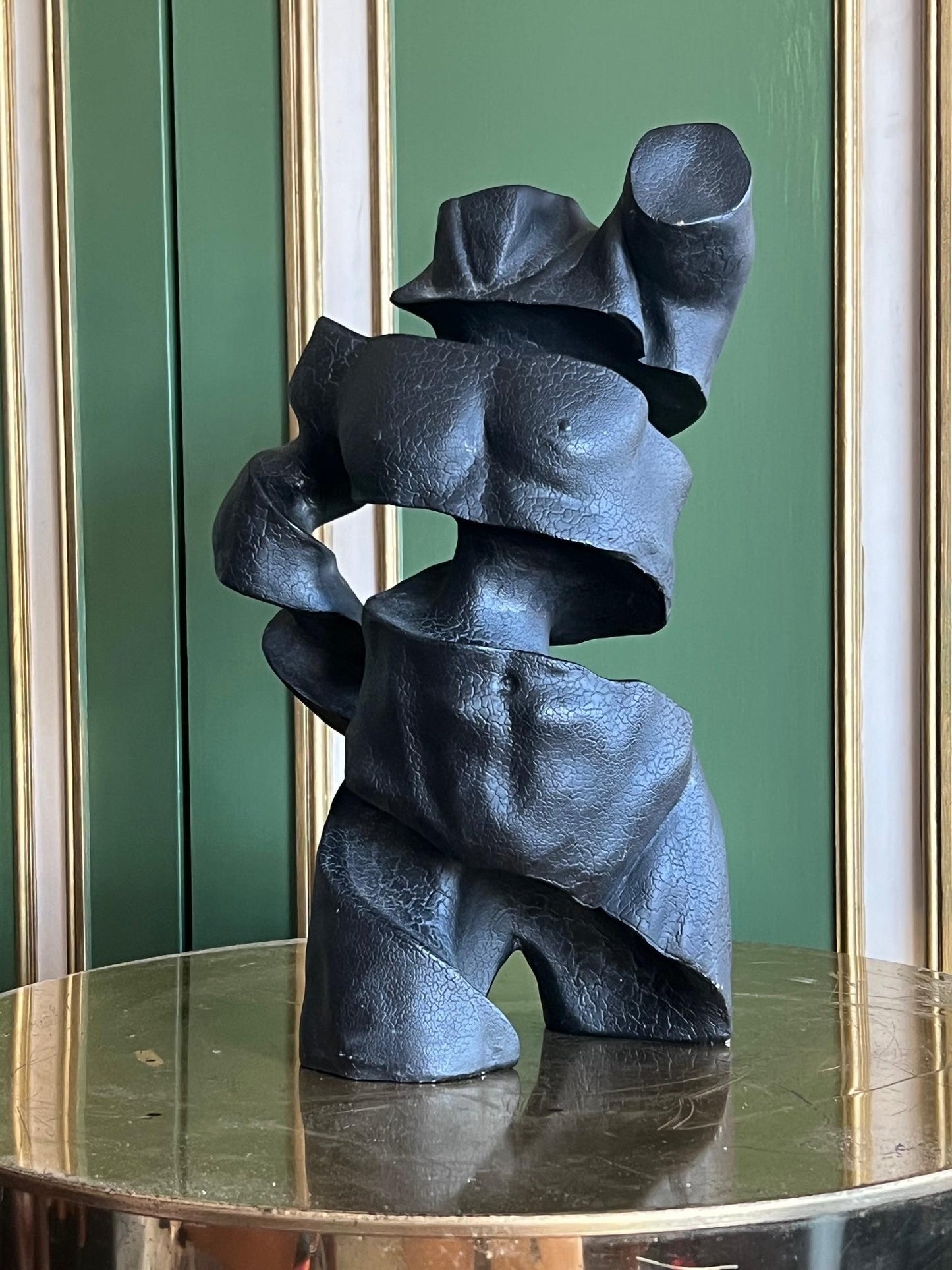 Frisman Vintage Surrealist Nude Unraveling Torso Composite Sculpture, 2005
