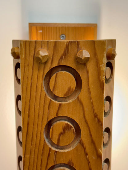 Frisman Vintage Swedish Organic Modern Wall Light, Pine