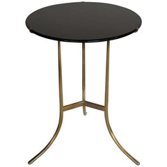 A Cedric Hartman Table with Black Granite Top