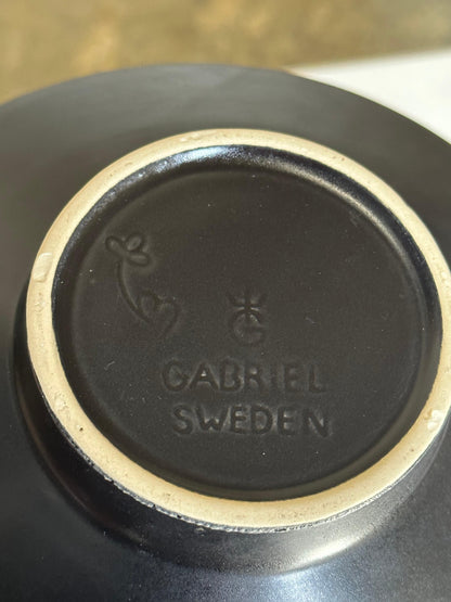 Gabriel Keramik Large Decorative Bowl, Sweden