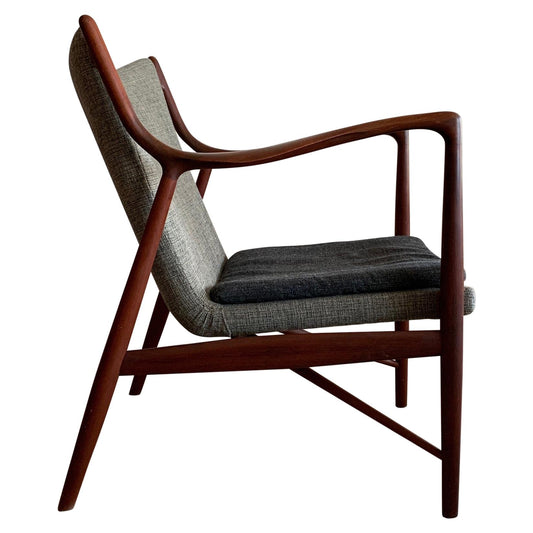 Frisman Vintage Original Finn Juhl NV45 Chair by Niels Vodder Denmark