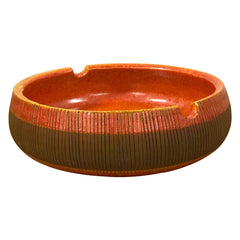 Aldo Londi for Bitossi Large Ashtray or Catchall, Italian Ceramic