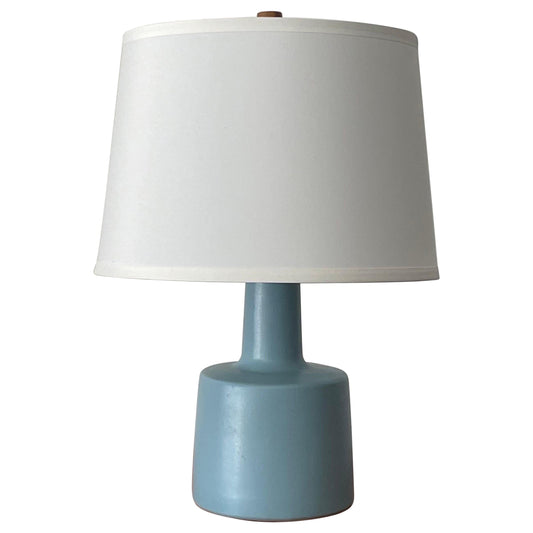 Frisman Vintage Martz Table Lamp by Jane and Gordon Martz, Robins Egg Blue