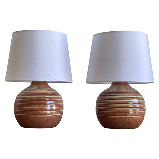 Frisman Vintage Pair of Martz Lamps by Jane and Gordon Martz for Marshall Studios