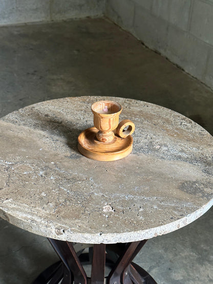 Frisman Vintage Swedish Modern Organic Pine Candleholder