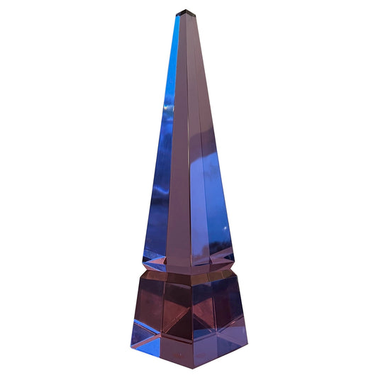 Frisman Vintage Murano Decorative Obelisk by Seguso