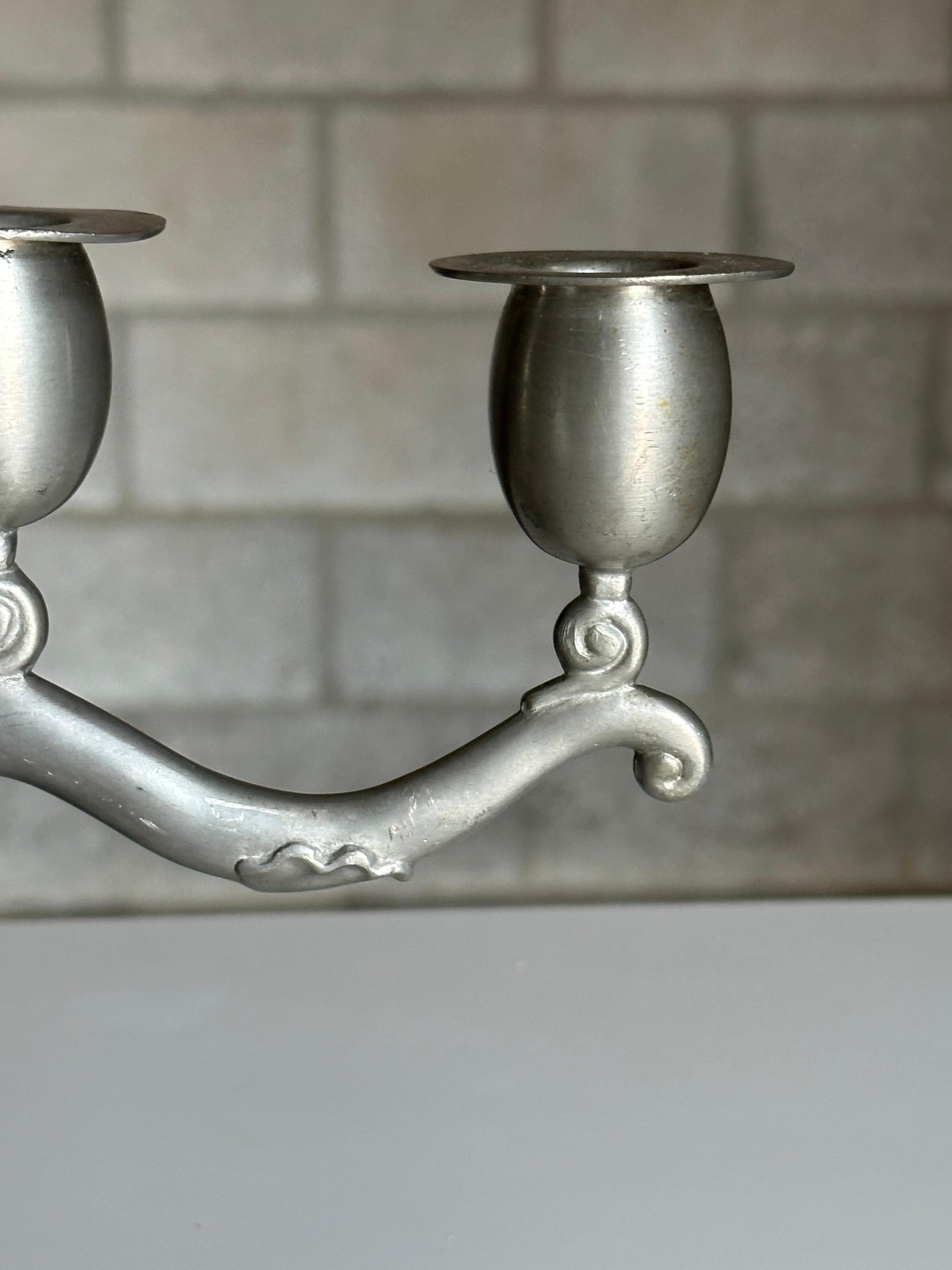 Björn Trägårdh for Svenskt Tenn Candelabra in Pewter