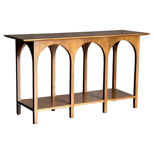 Frisman Vintage T.H. Robsjohn-Gibbings Console Table "Arch Colosseum" for Widdicomb