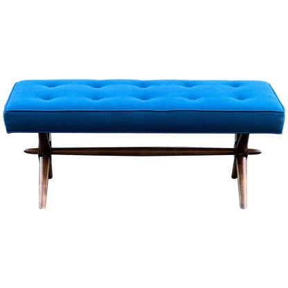 frisman vintage Classic Upholstered Bench by T.H. Robsjohn-Gibbings